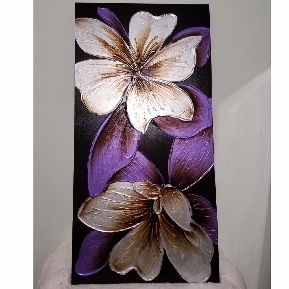 Mettalic Canvas Artwork